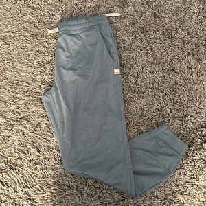 Vuori prrformance joggers. Butter soft feel beautiful blue color. Worn once